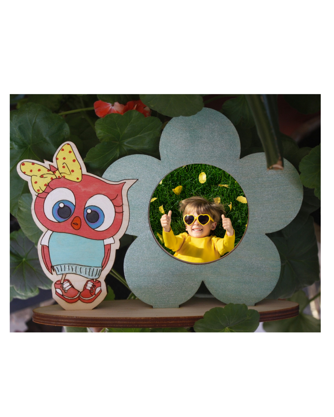 Frame the Fun – Adorable Animal & Rocket Photo Frames for Kids -04FR0003