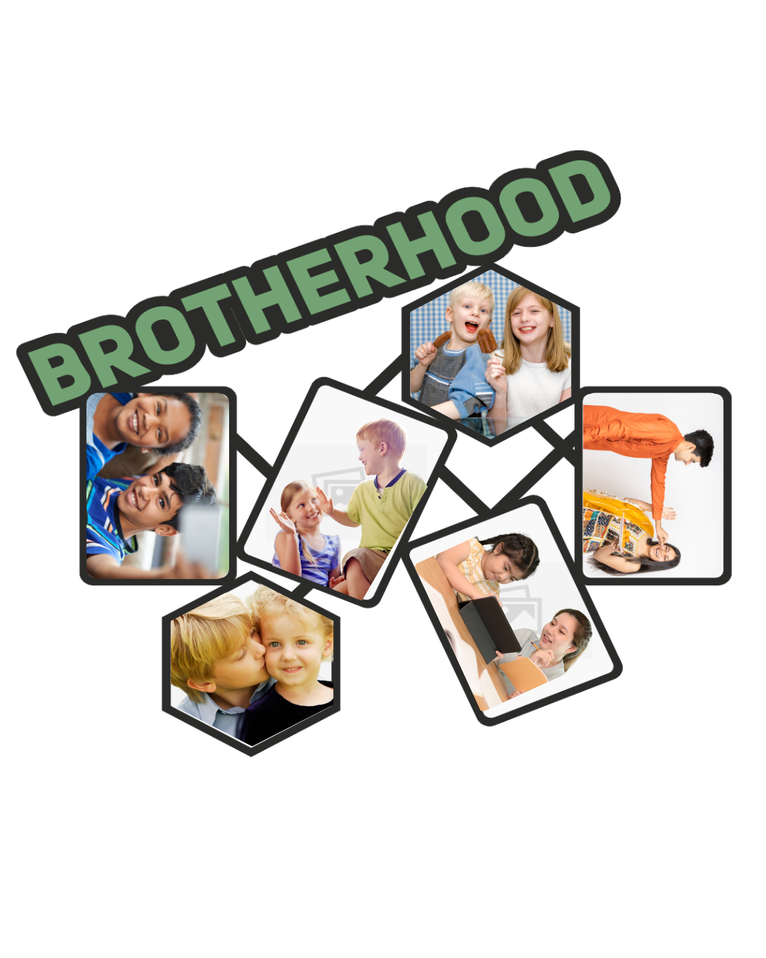 "Brother Photo Frame Set – Celebrate Love & Lifelong Bonds"-04FR0021