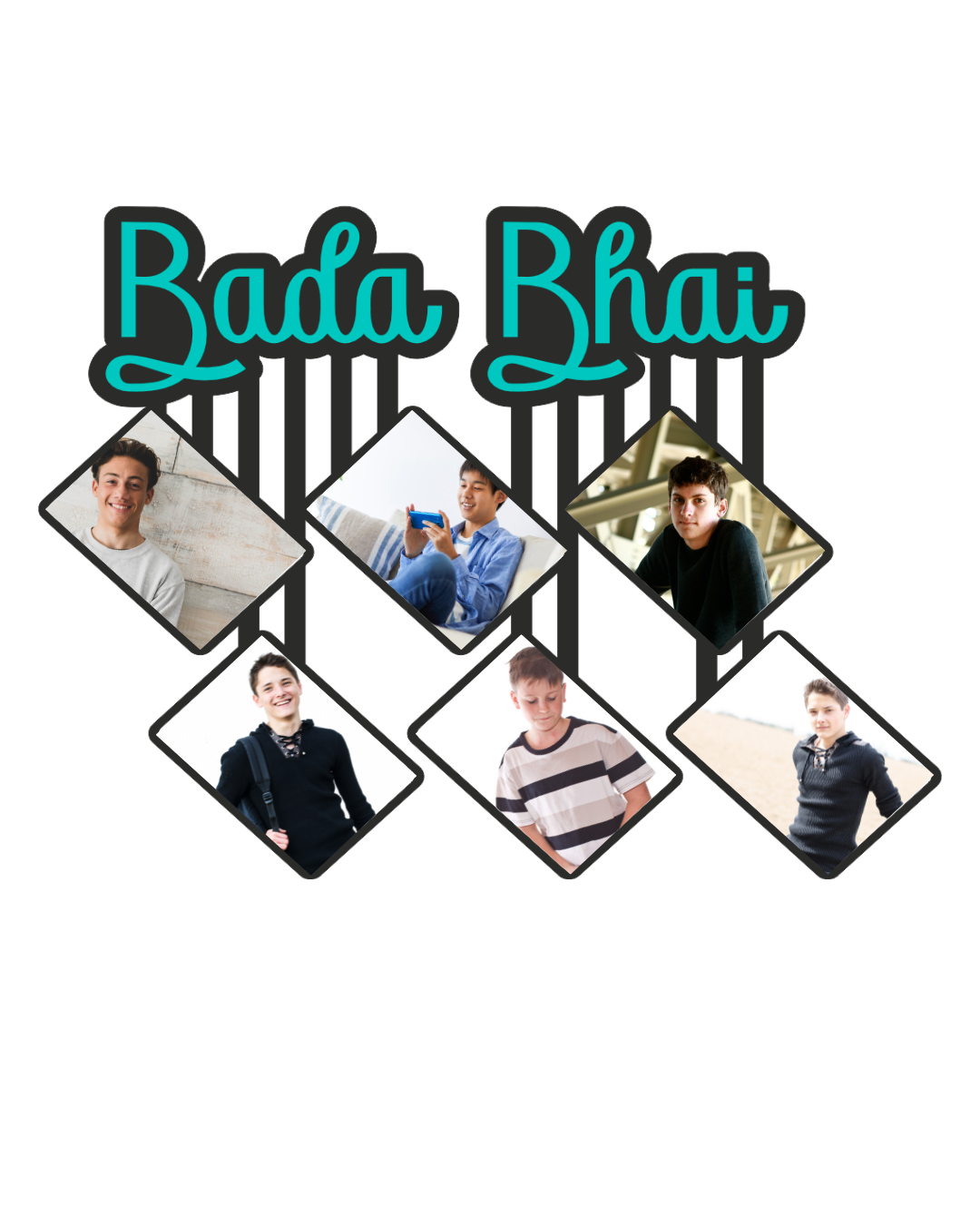 "Brother Photo Frame Set – Celebrate Love & Lifelong Bonds"-04FR0021