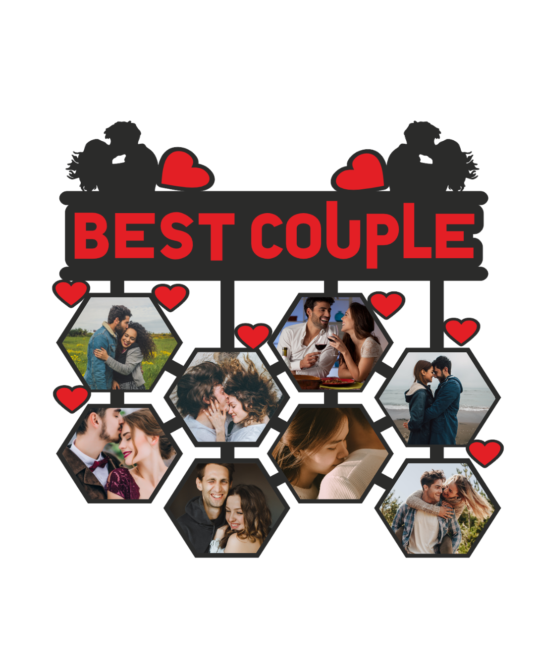Couple Photo Frame for Love & Memories -04FR0022