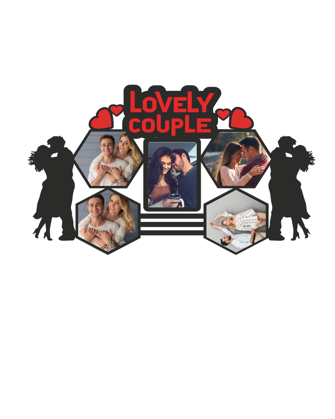 Couple Photo Frame for Love & Memories -04FR0022