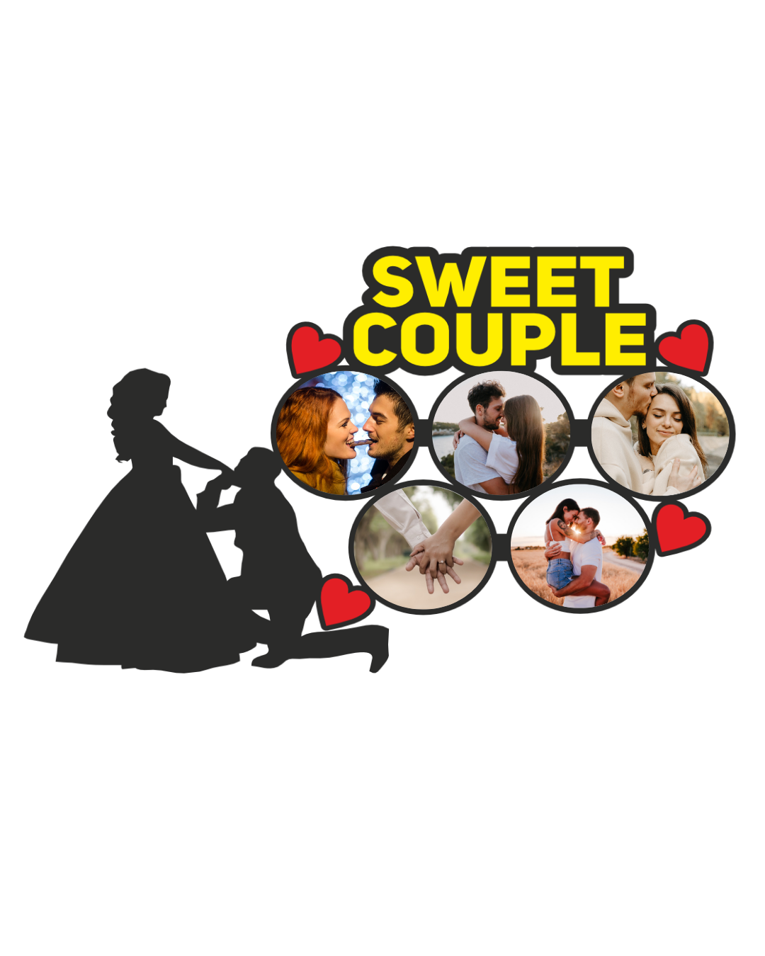 Couple Photo Frame for Love & Memories -04FR0022