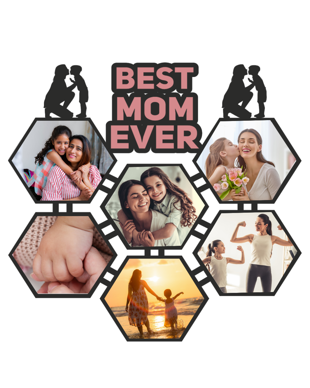 Mom Photo Frame – Love, Gratitude & Memories Wall Décor -04FR0025