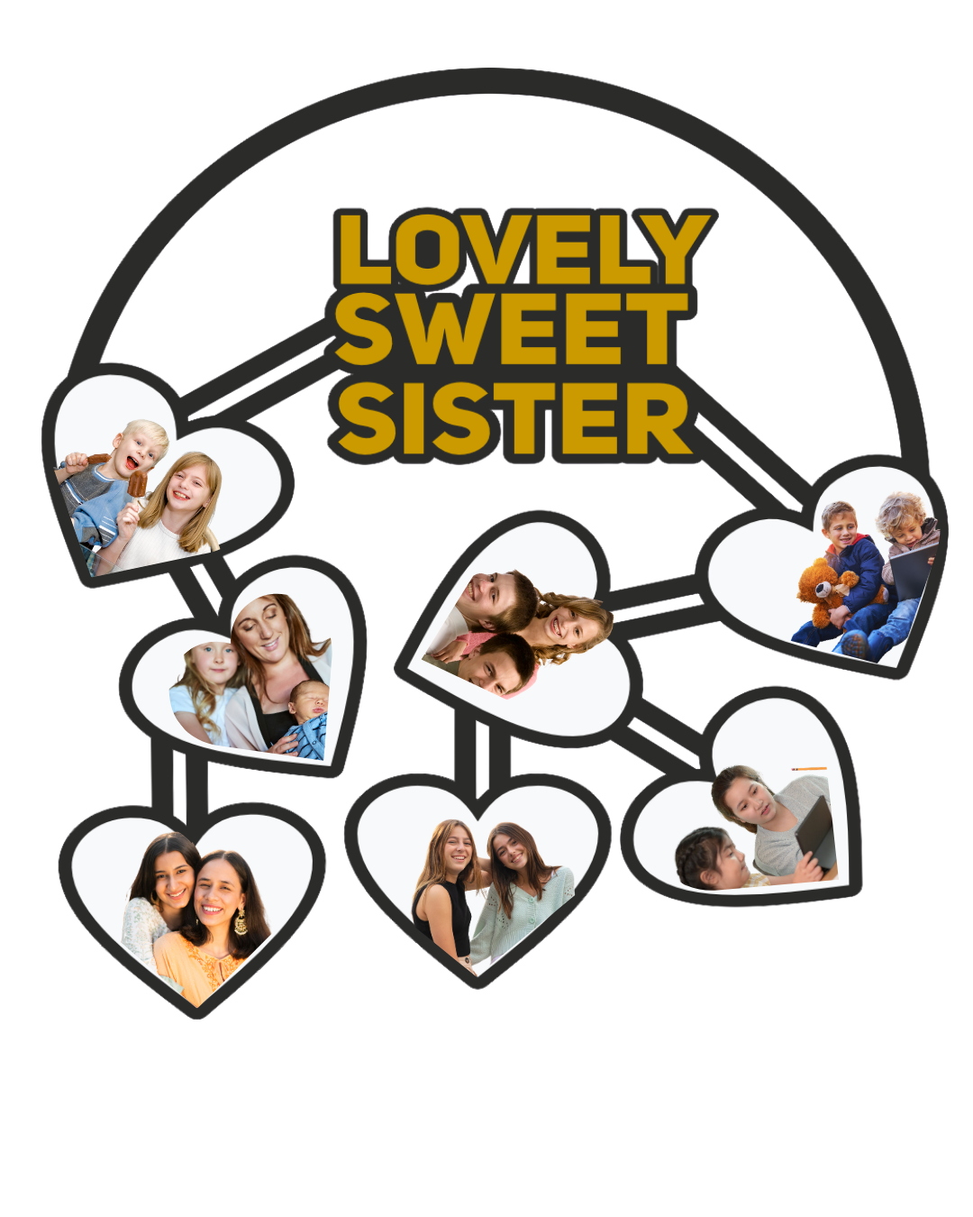 Sister Photo Frame – Bond of Love, Laughter & Memories -04FR0026