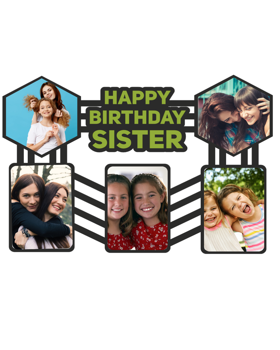 Sister Photo Frame – Bond of Love, Laughter & Memories -04FR0026