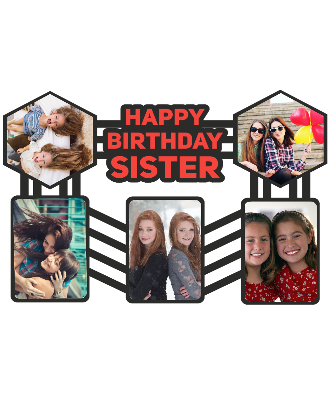 Sister Photo Frame – Bond of Love, Laughter & Memories -04FR0026