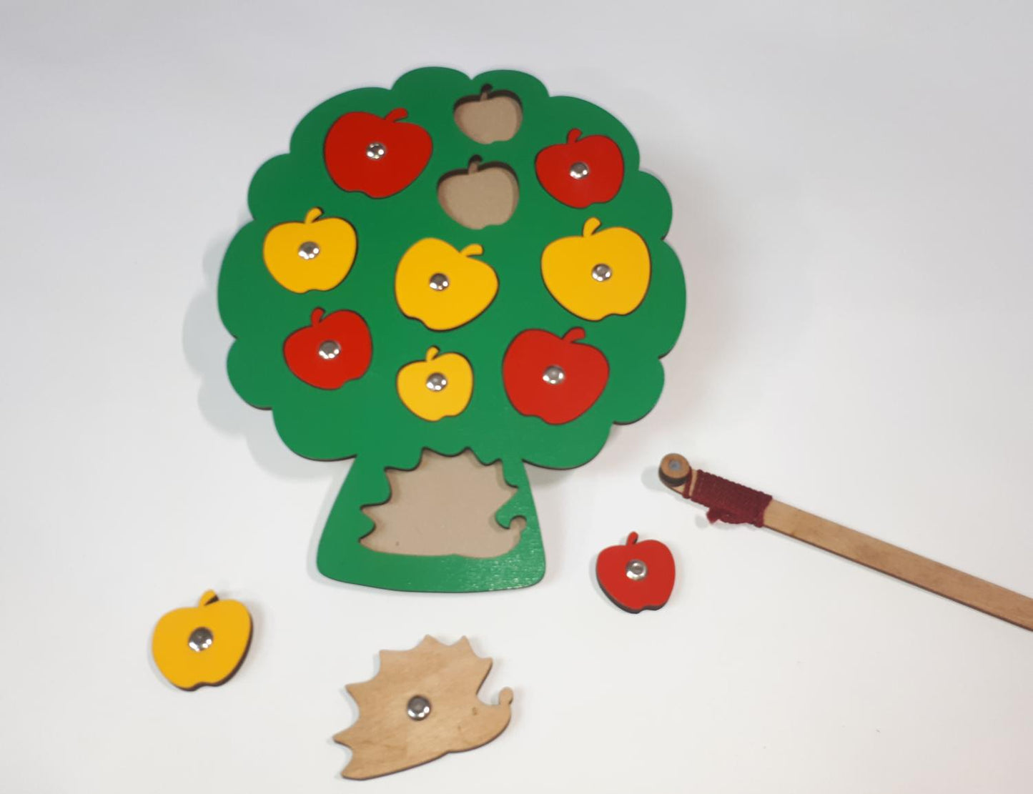 Wooden Fruit & Vegetable Learning Puzzle - 07KS0001