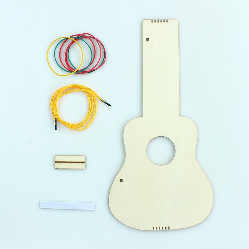 Little Rockstars: Wooden Guitar Craft Set – 07KS0002