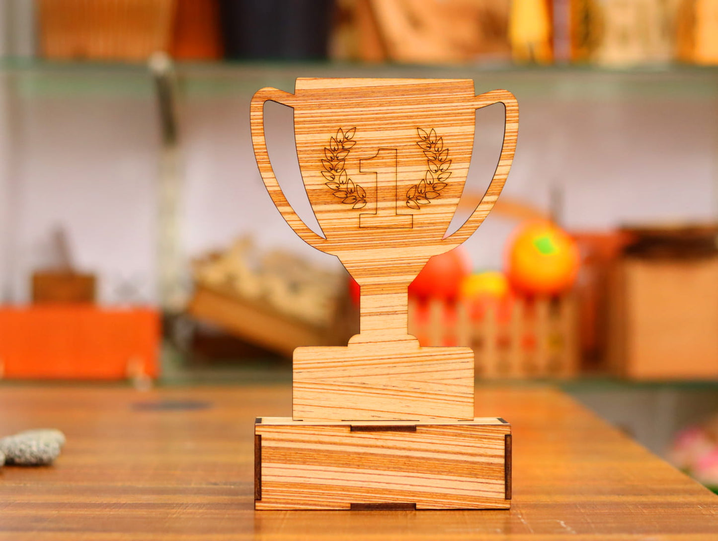 Elegant Wooden & Acrylic Trophy Collection – 11CT0008