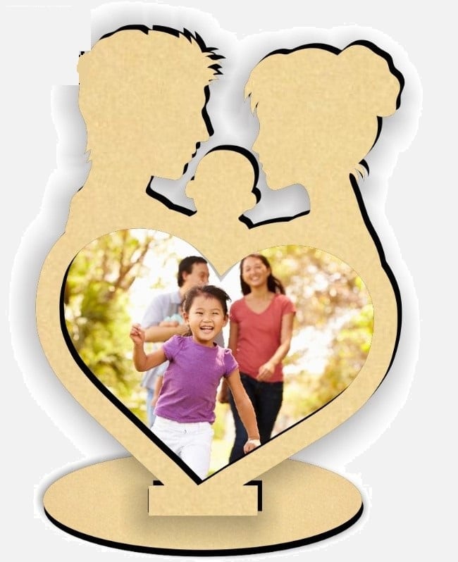 Family Heart Photo frame - 11CT0013