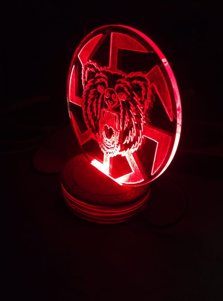 Animal 3D Illusion Lamp - 11CT0021