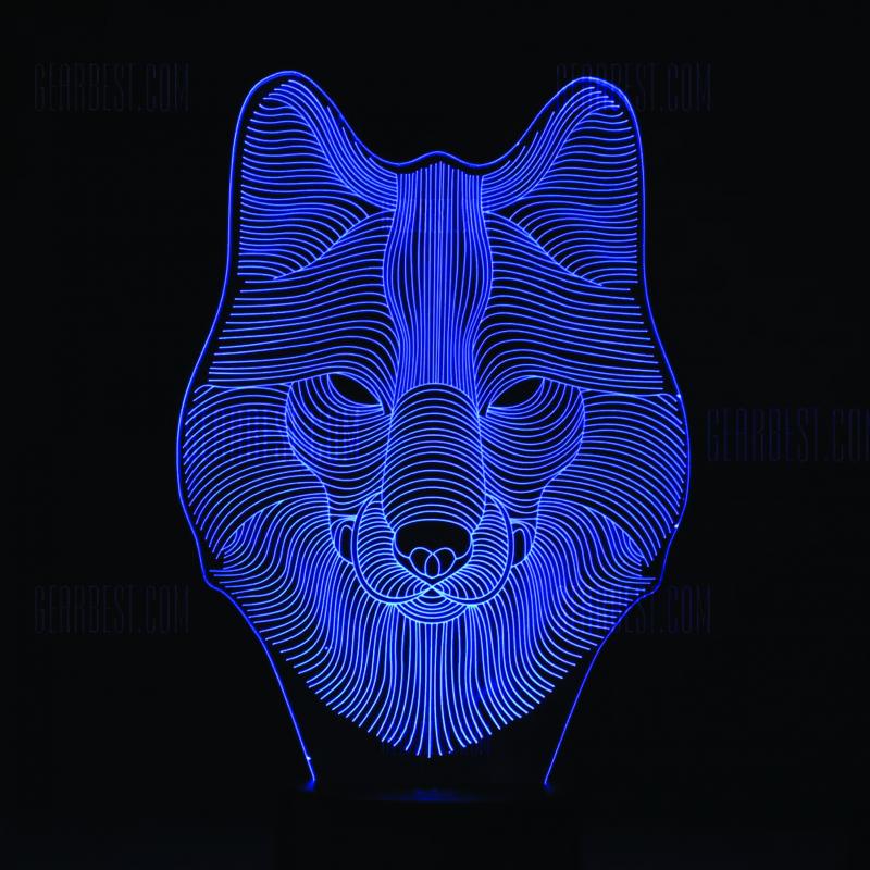 Animal 3D Illusion Lamp - 11CT0021