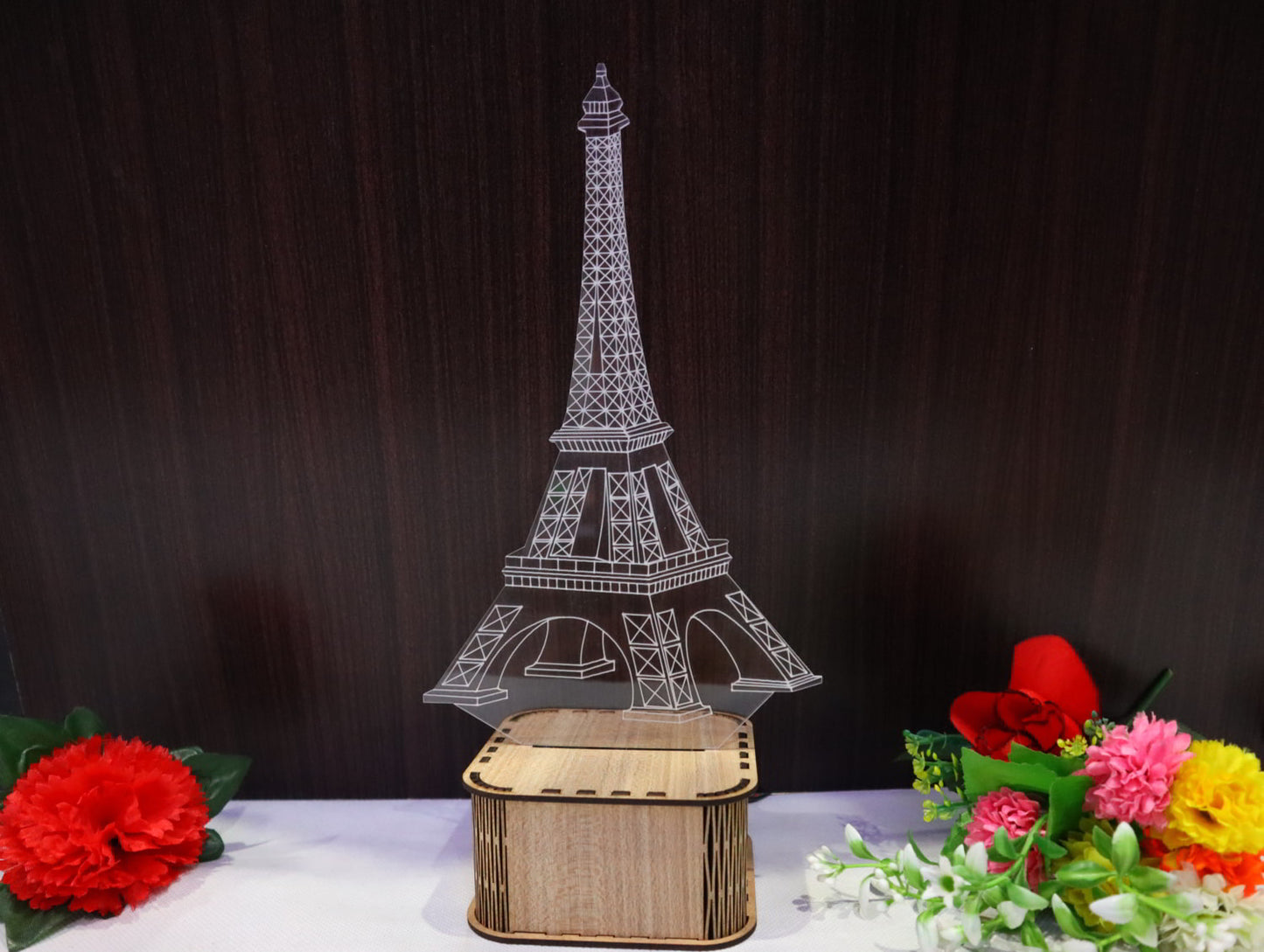 Eiffel Tower Nightlight 3D Illusion Lamp - 11CT0029