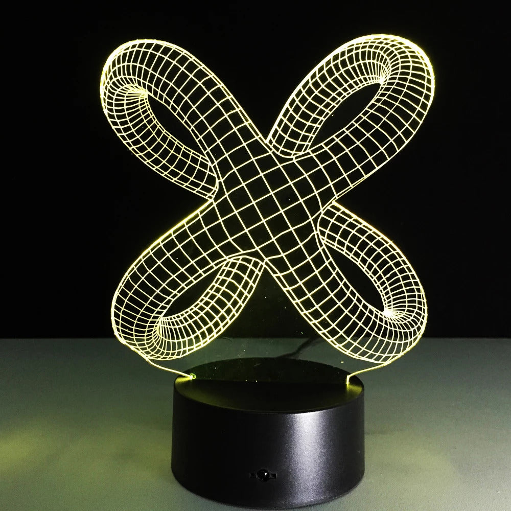 Shape 3D Illusion Lamp - 11CT0031