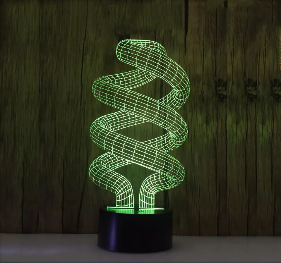 Shape 3D Illusion Lamp - 11CT0031