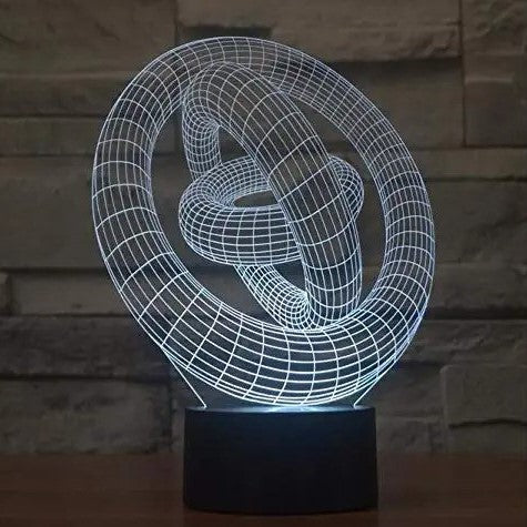 Shape 3D Illusion Lamp - 11CT0031