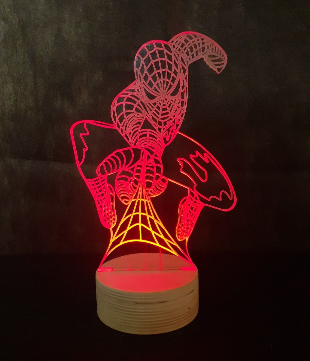 Super Hero 3D Illusion Lamp - 11CT0033