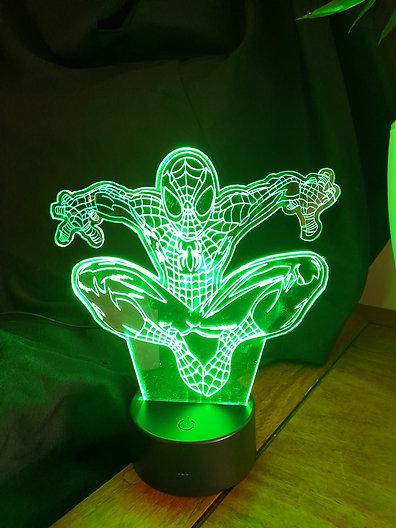 Super Hero 3D Illusion Lamp - 11CT0033