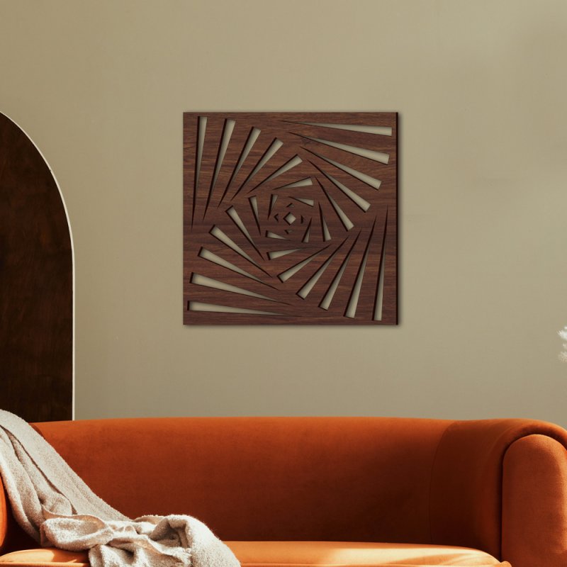 Modern Geometric Wood Art - 21HD0001
