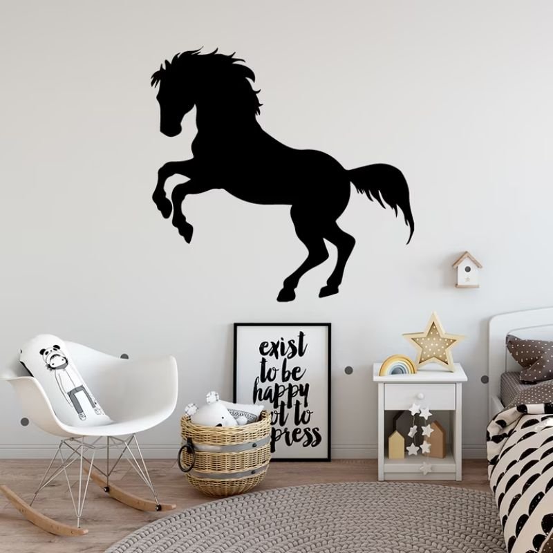 Majestic Horse Silhouette Wall Art - 21HD0012