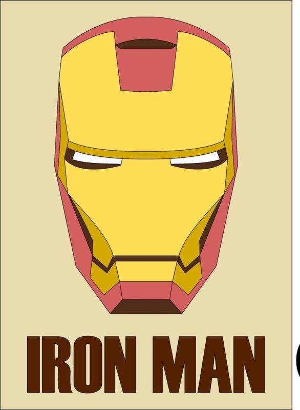 Iron Man Wood Veneer - 21HD0020