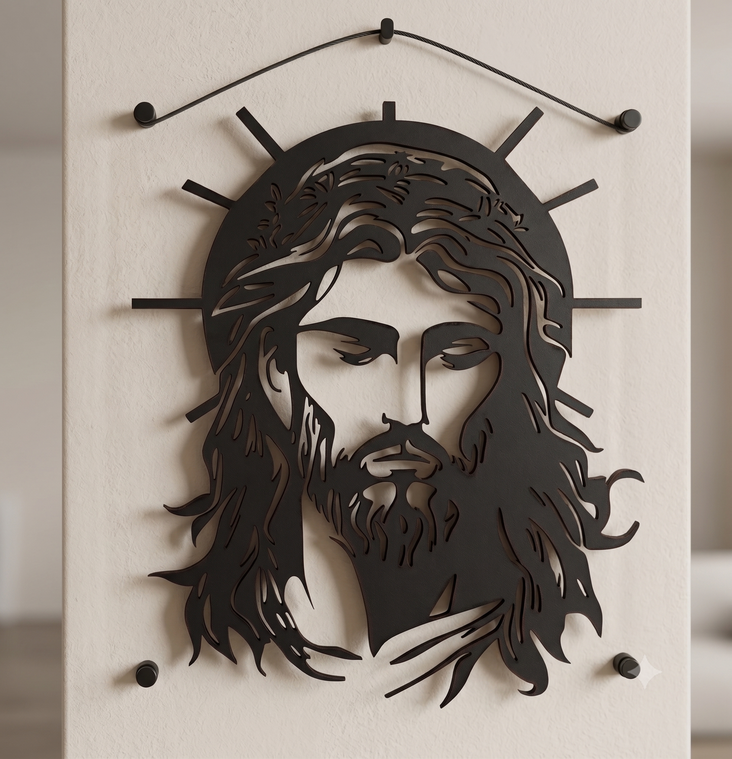 Sacred Jesus Christ Portrait Wall Art