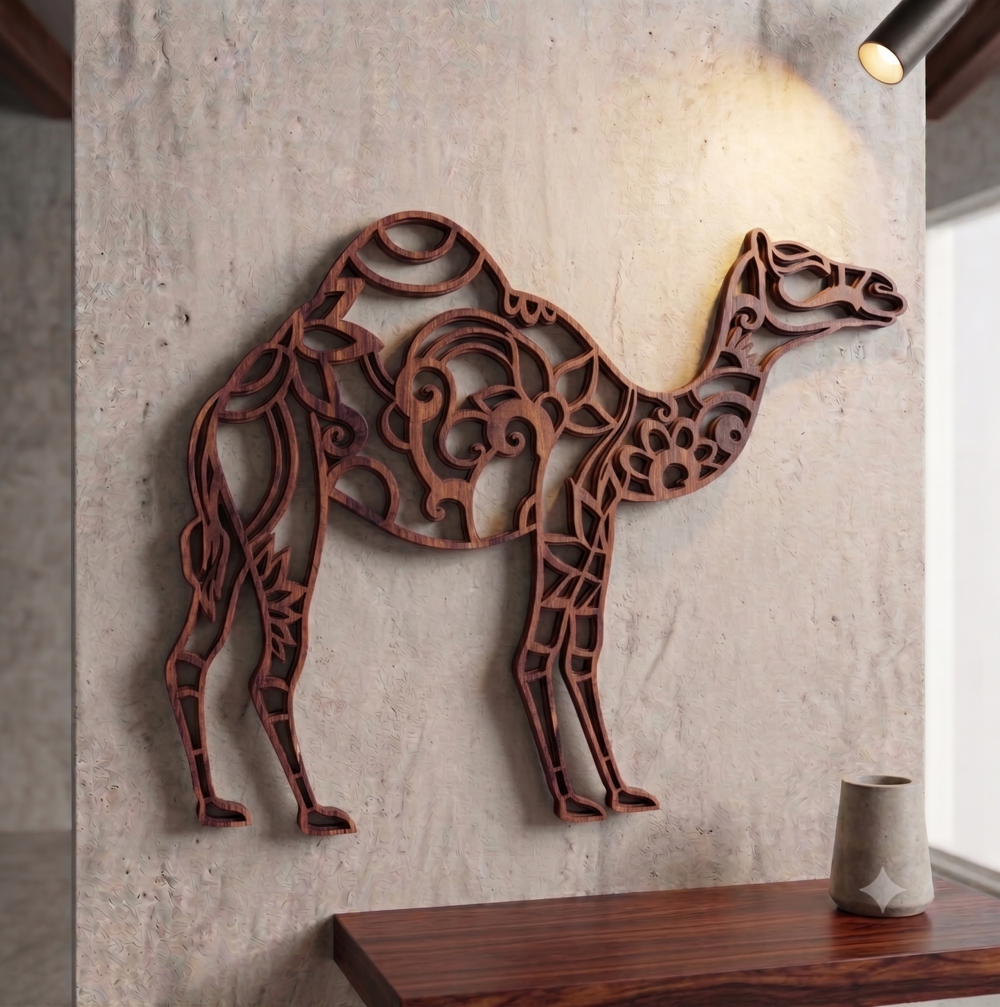 Mandala Camel Wall Hanging Art