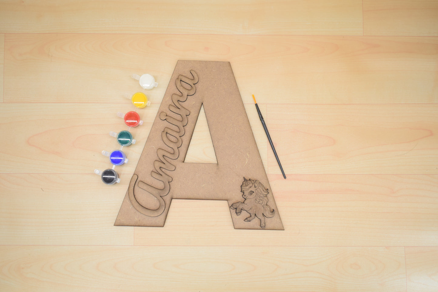 Personalized DIY Alphabet Name Board Set – 07KS0018