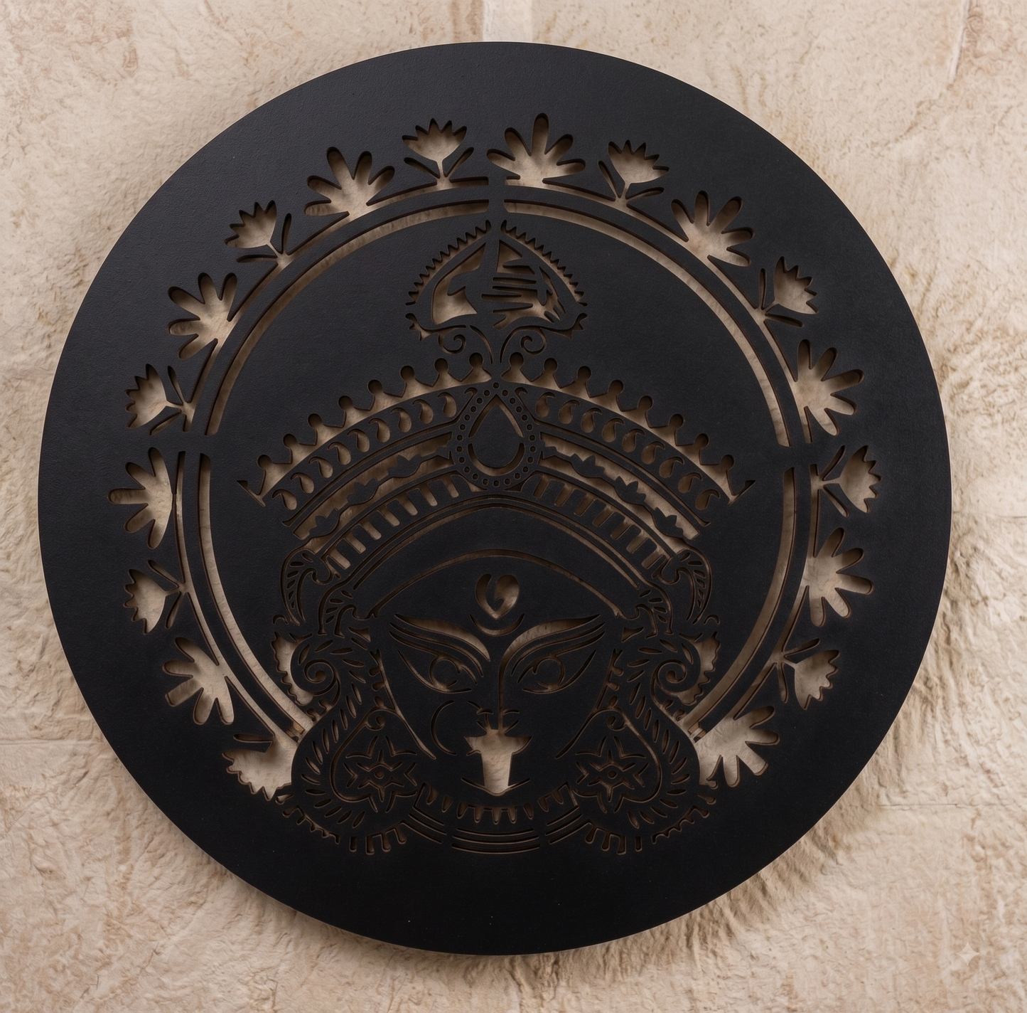 MAA DURGA DIVINE MUKHDA WALL HANGING