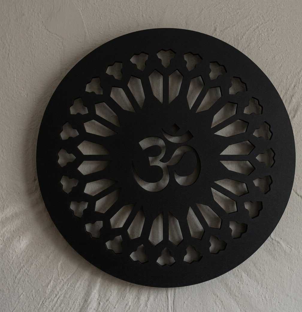 SACRED OM MANDALA & GAYATRI MANTRA WALL HANGING COLLECTION