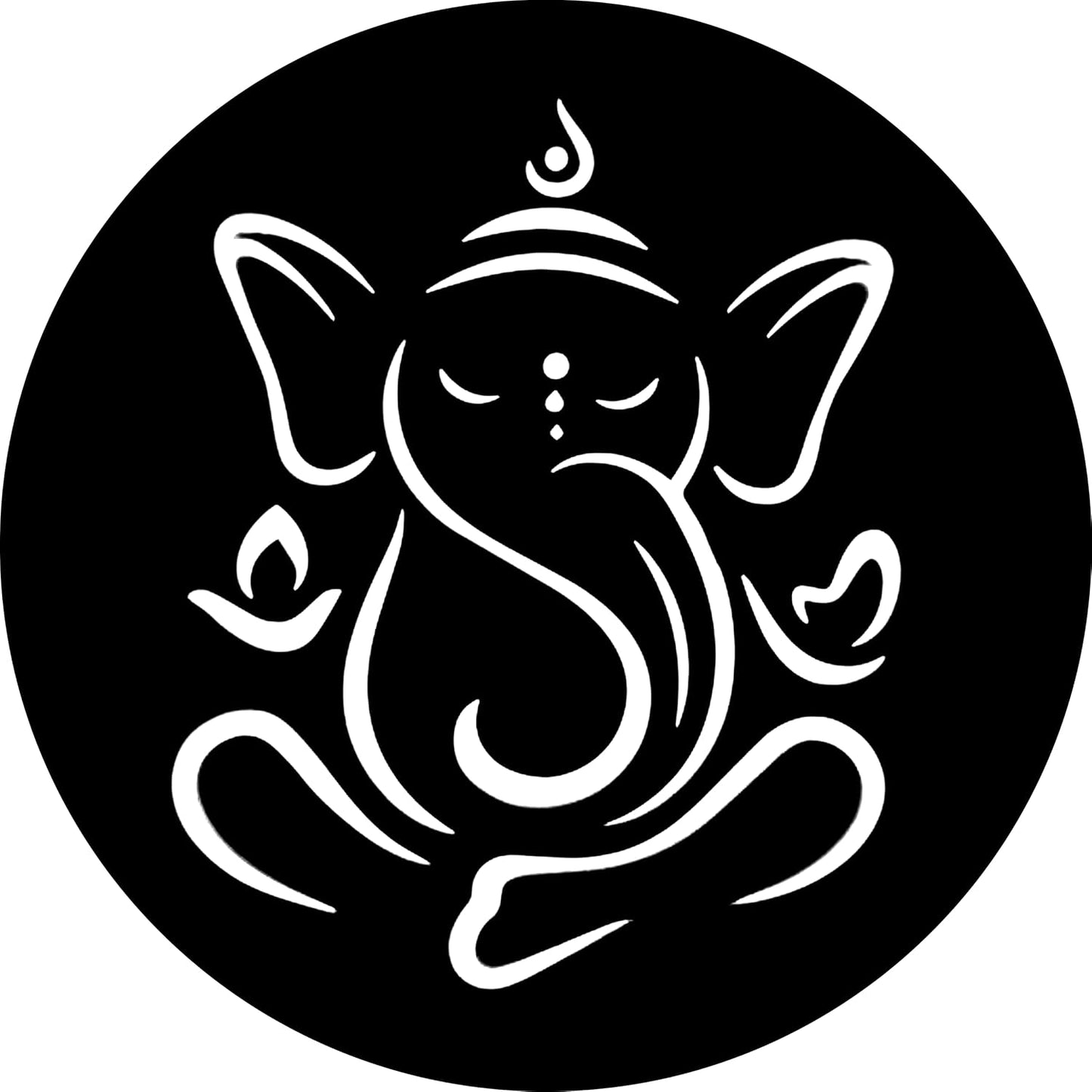 Ganesh Shanti Wall Art – Lord Ganesha Spiritual Wall Décor