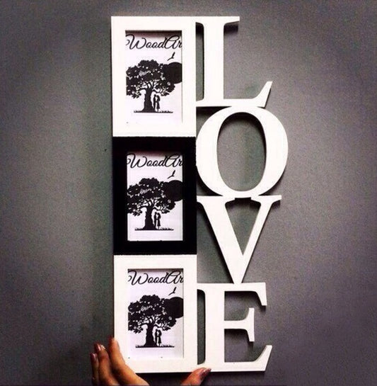 LOVE Decorative Photo Frame – Couple & Family Memory Display -04FR0001