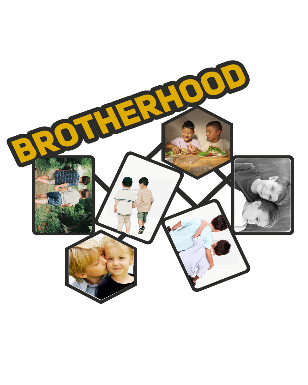 "Brother Photo Frame Set – Celebrate Love & Lifelong Bonds"-04FR0021