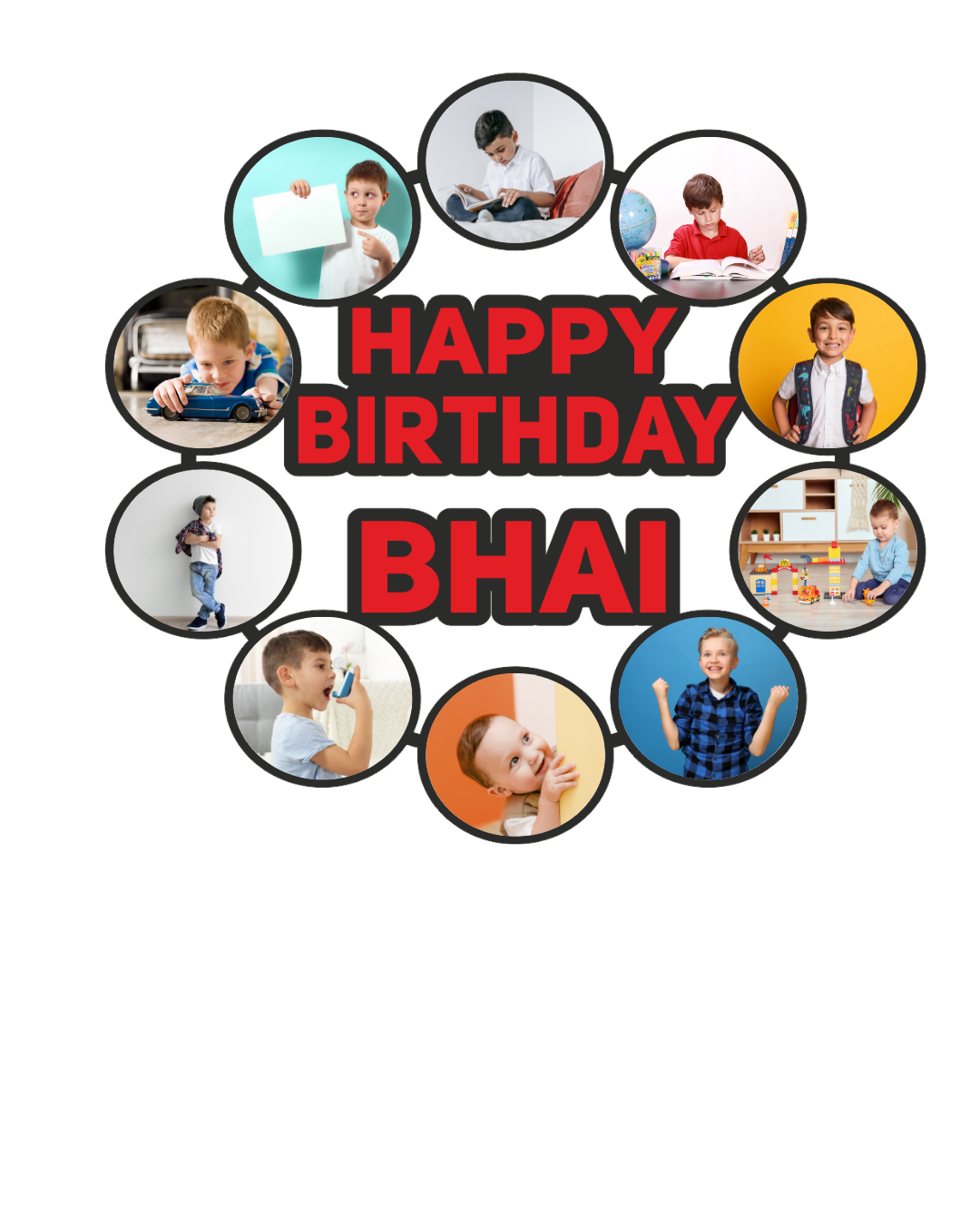 "Brother Photo Frame Set – Celebrate Love & Lifelong Bonds"-04FR0021