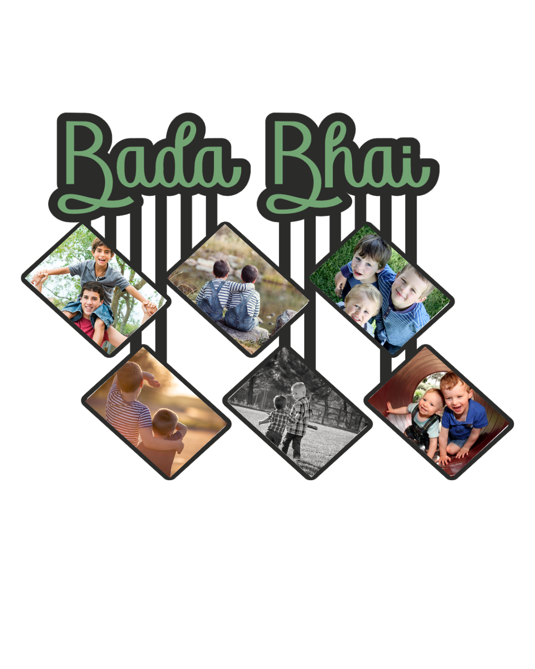 "Brother Photo Frame Set – Celebrate Love & Lifelong Bonds"-04FR0021