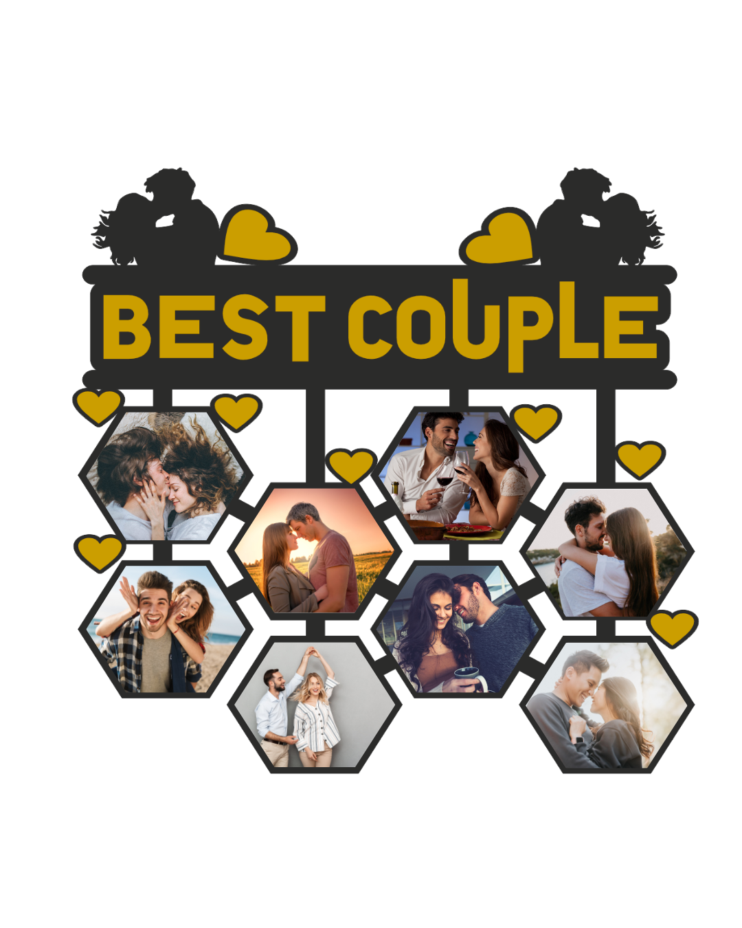 Couple Photo Frame for Love & Memories -04FR0022