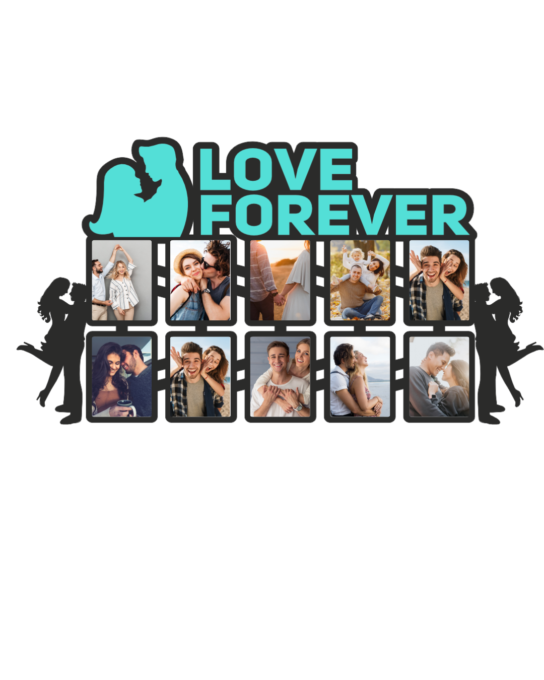Couple Photo Frame for Love & Memories -04FR0022