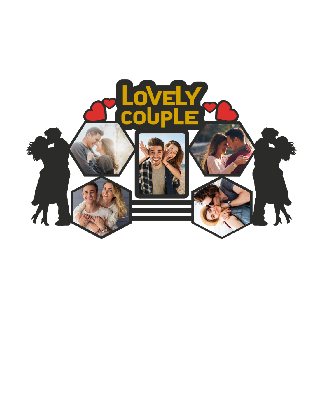 Couple Photo Frame for Love & Memories -04FR0022