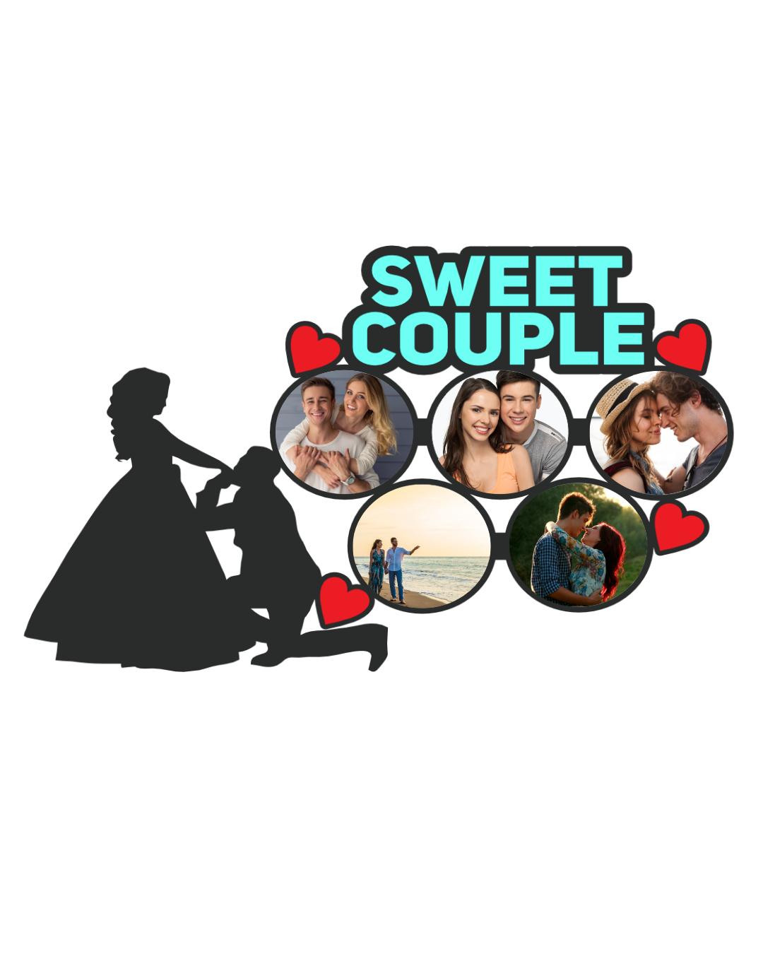 Couple Photo Frame for Love & Memories -04FR0022