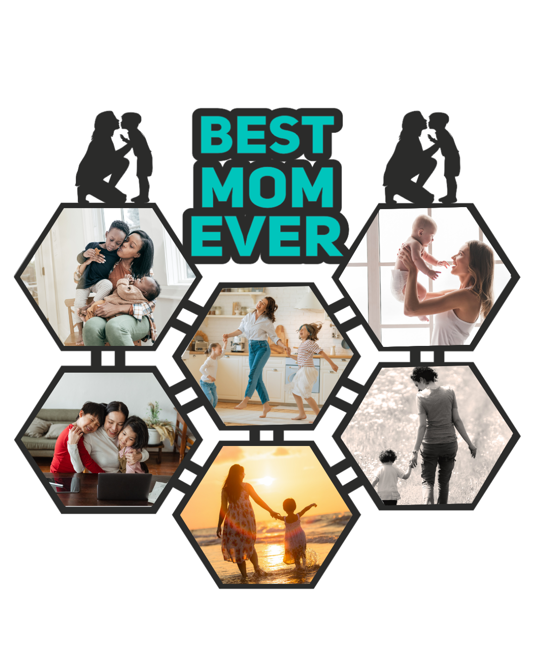 Mom Photo Frame – Love, Gratitude & Memories Wall Décor -04FR0025