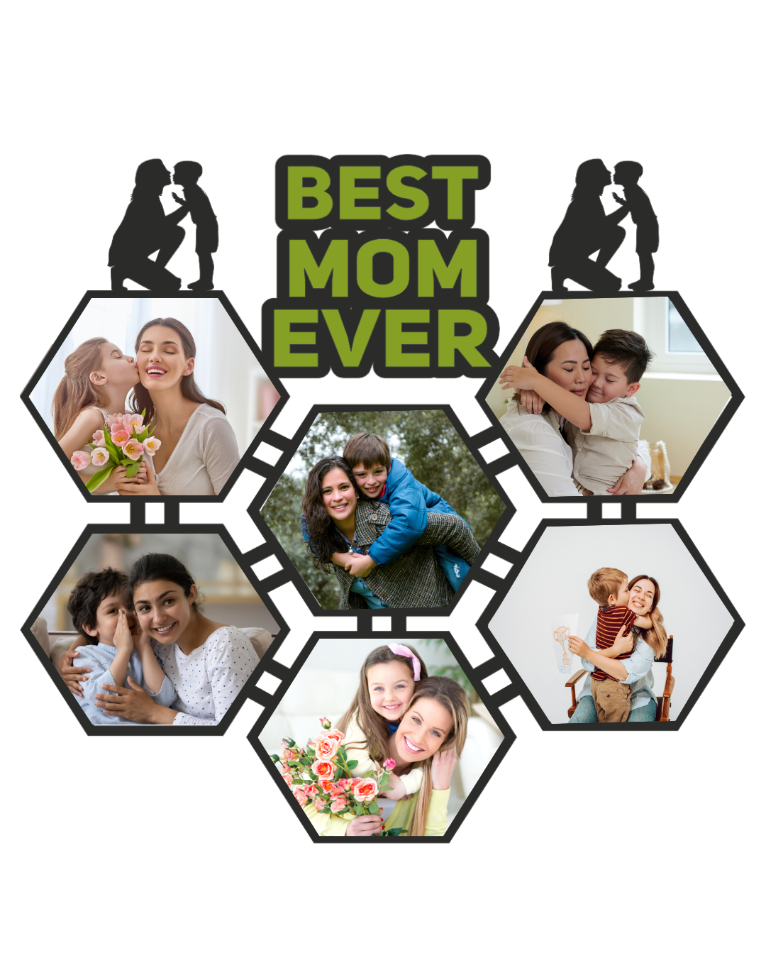 Mom Photo Frame – Love, Gratitude & Memories Wall Décor -04FR0025