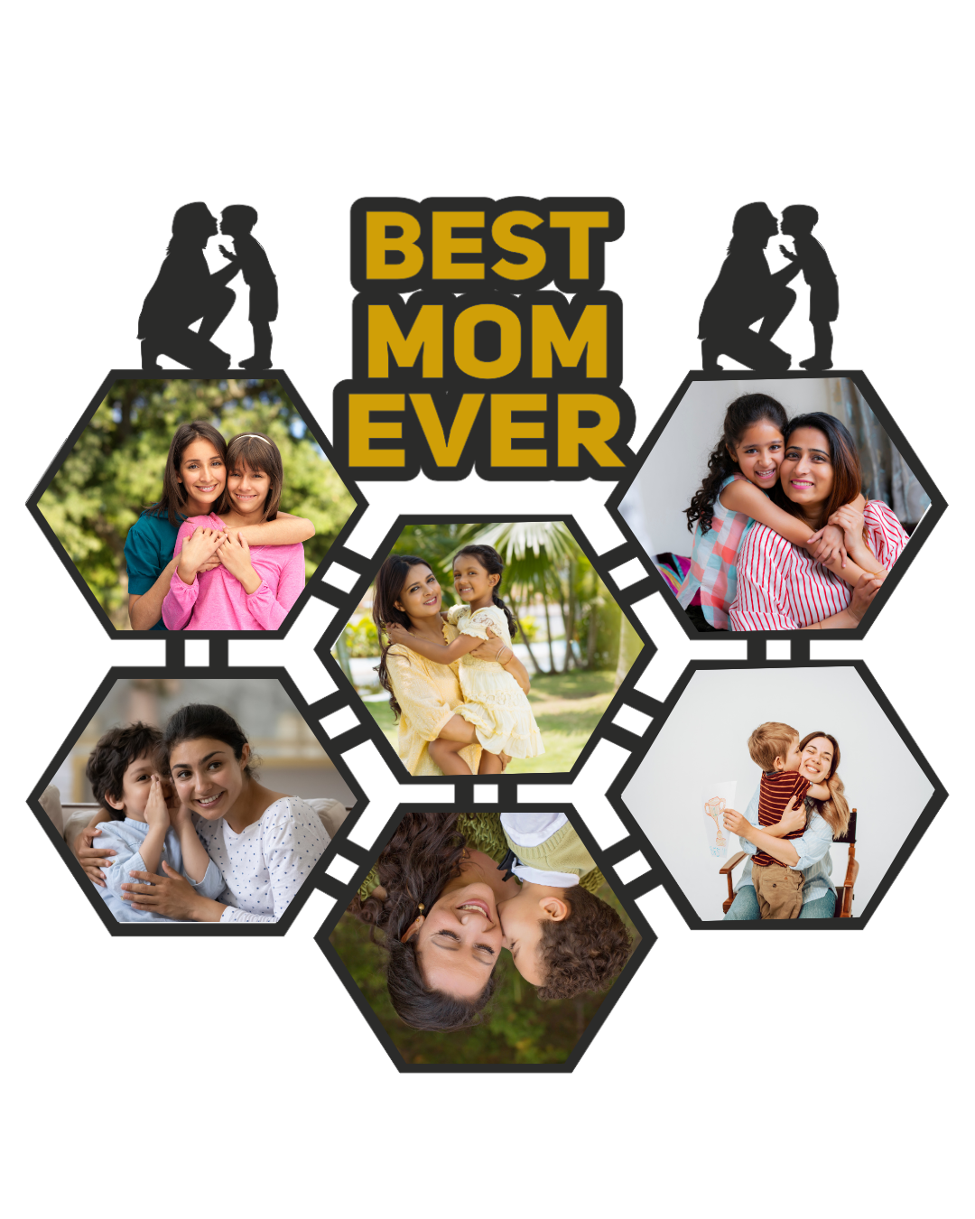 Mom Photo Frame – Love, Gratitude & Memories Wall Décor -04FR0025