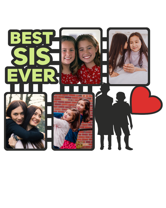 Sister Photo Frame – Bond of Love, Laughter & Memories -04FR0026