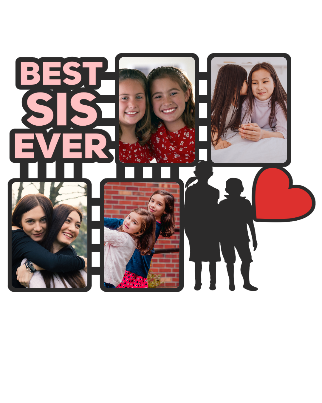 Sister Photo Frame – Bond of Love, Laughter & Memories -04FR0026