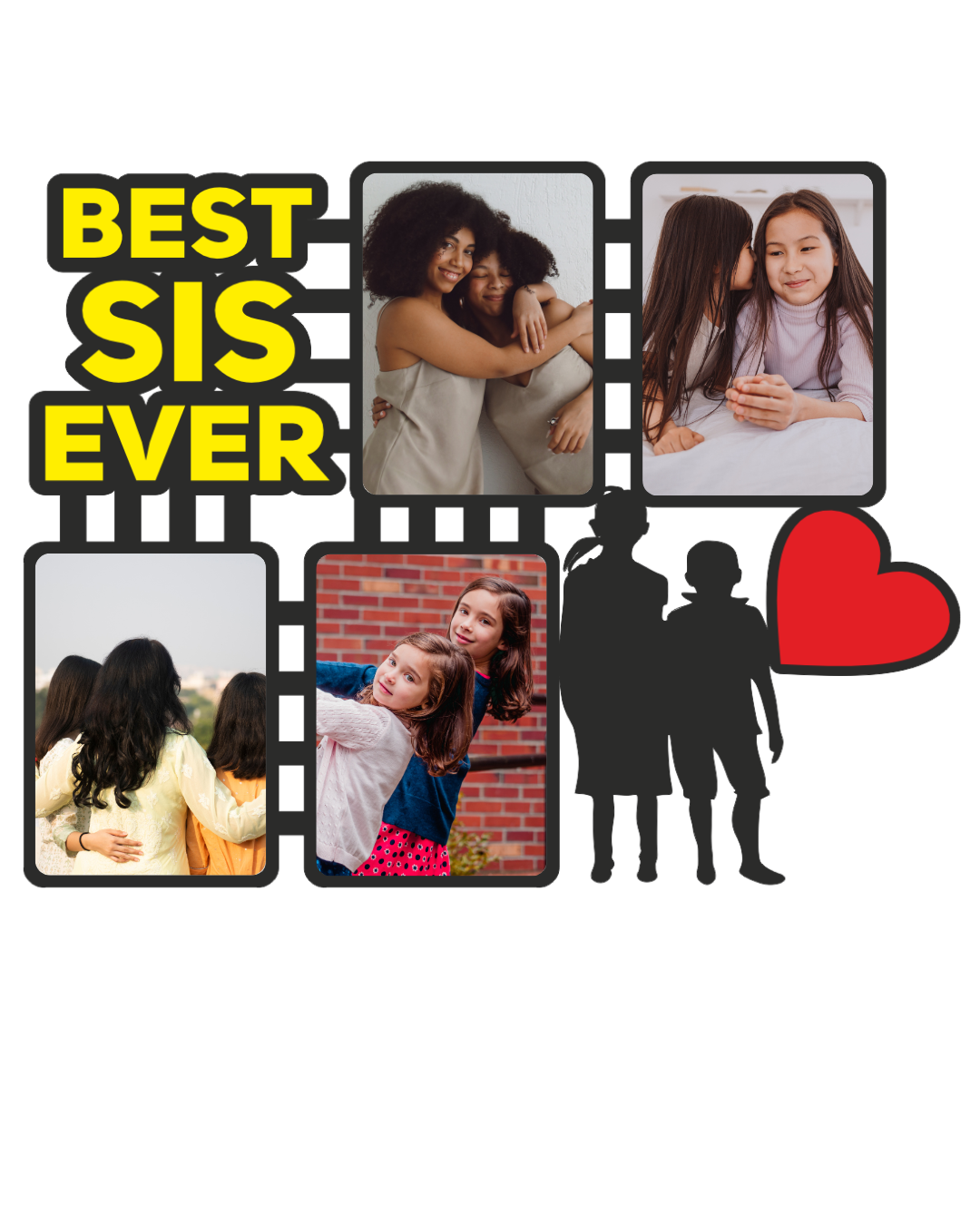 Sister Photo Frame – Bond of Love, Laughter & Memories -04FR0026
