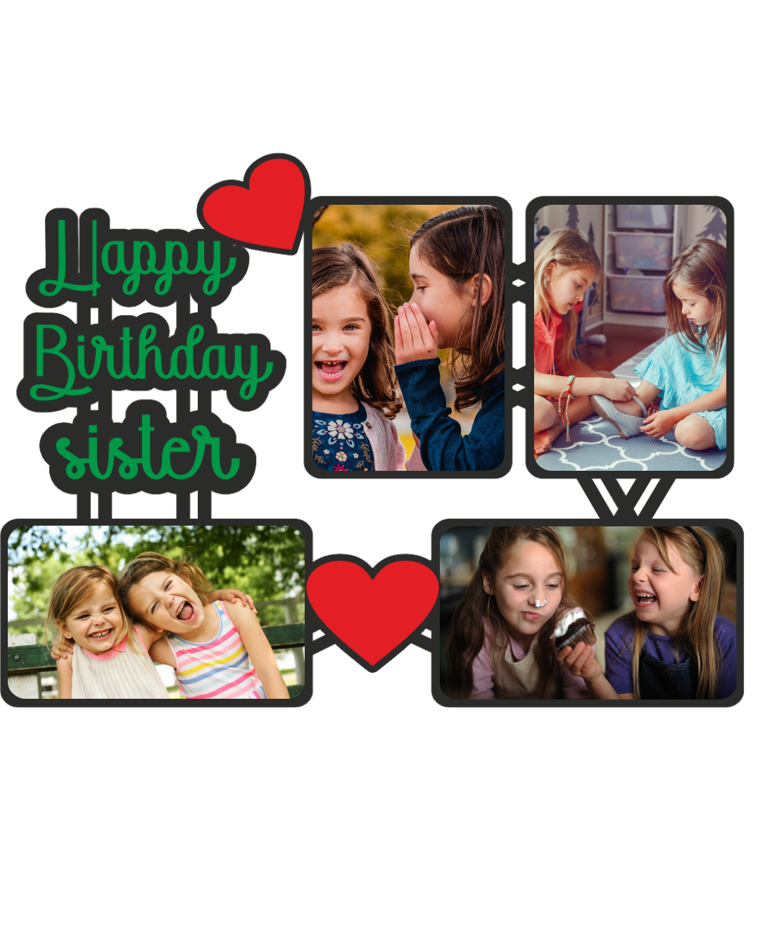 Sister Photo Frame – Bond of Love, Laughter & Memories -04FR0026