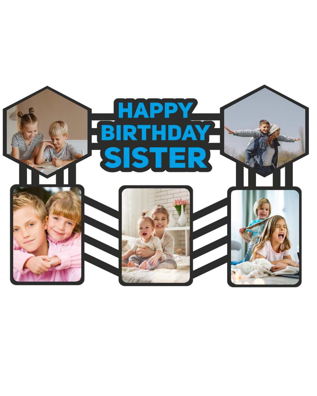 Sister Photo Frame – Bond of Love, Laughter & Memories -04FR0026