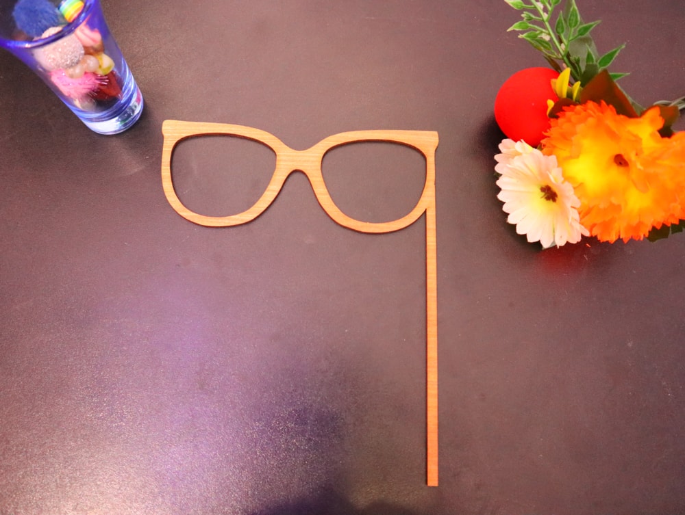 Fun Wooden Eyewear Props for Parties & Events - 07KS0013