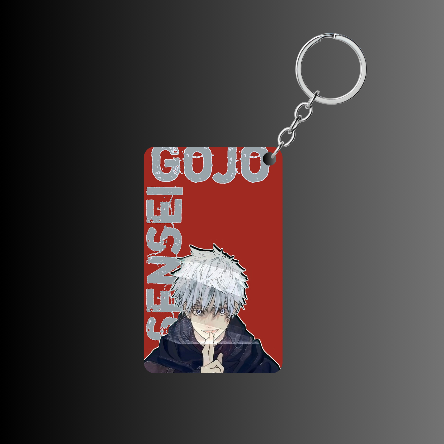 GOJO Anime Character Design Keychain