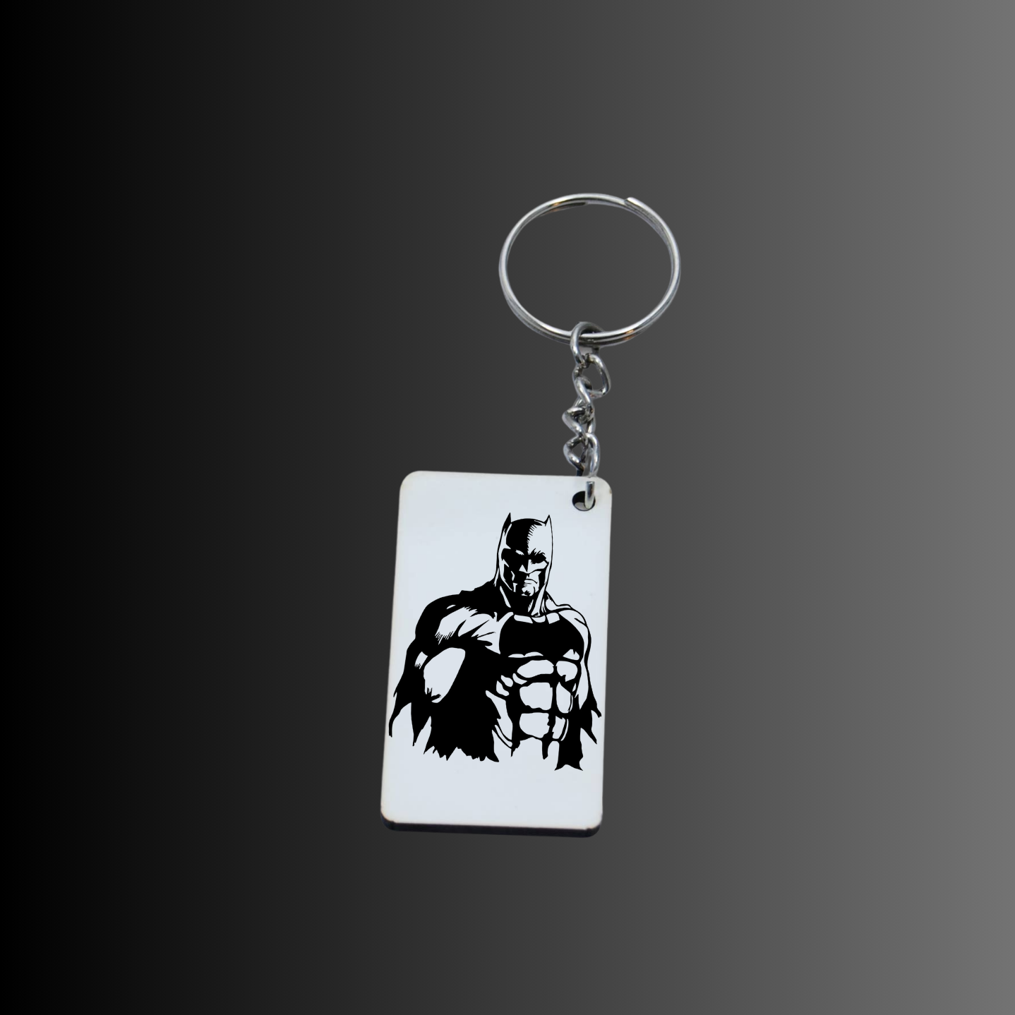 Gotham Arkham BATMAN Keychain